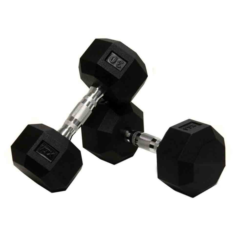 VTX_5lb_to_30lb_set_of_Rubber_Dumbbells_with_A_Frame_Rack-2